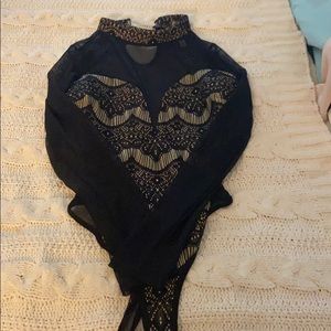 Black bodysuit